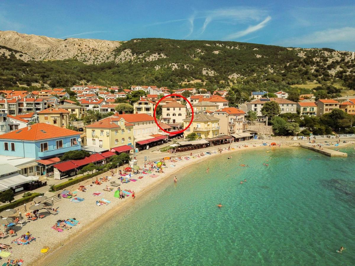 Apartments Marin With Sea View Baska  Exterior photo